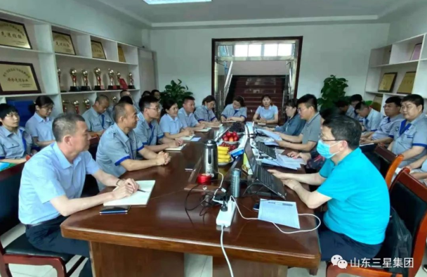 山東三星集團玉米產(chǎn)業(yè)、油脂公司順利通過四體系年度審核