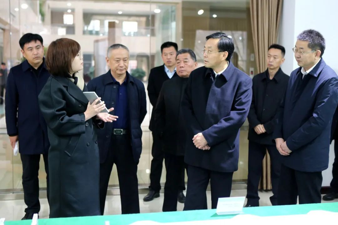 鄒平市委副書記、代市長張謙一行來山東三星集團調(diào)研