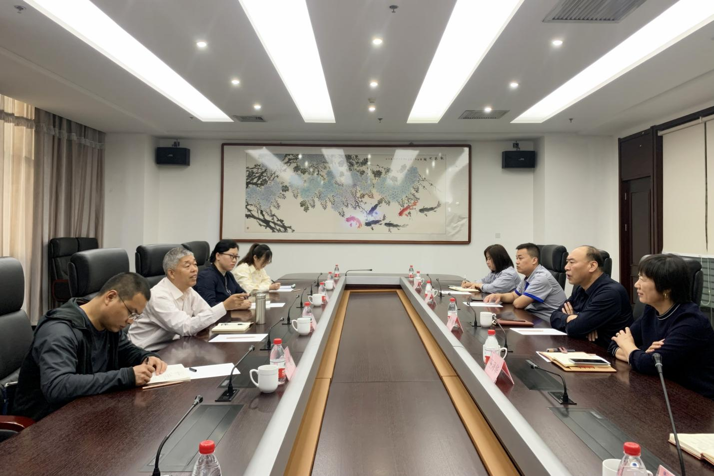 鄒平市檢驗檢測中心來山東三星集團(tuán)調(diào)研座談