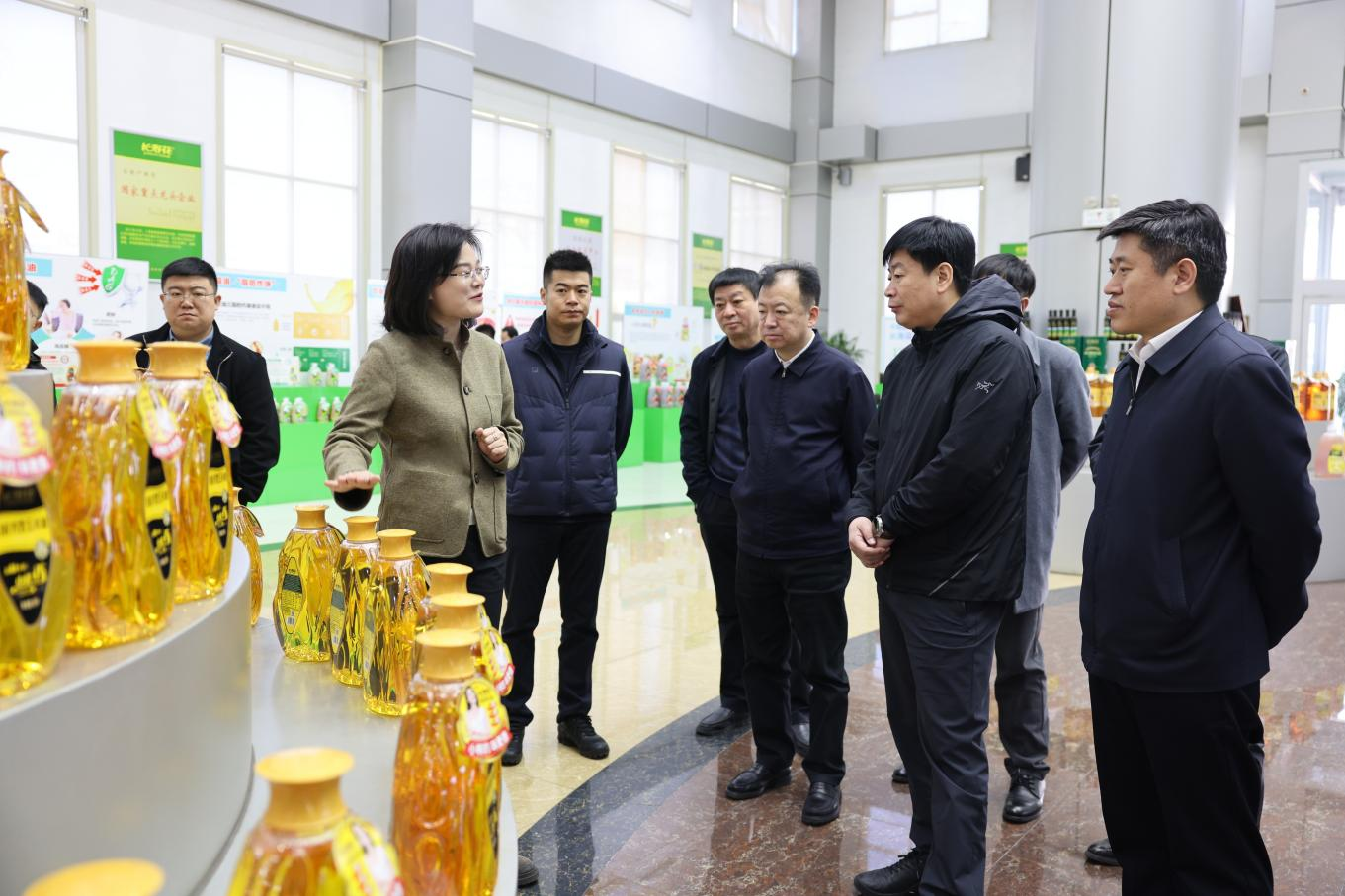 黑龍江省雞西市委副書(shū)記孫亮一行來(lái)山東三星集團(tuán)考察