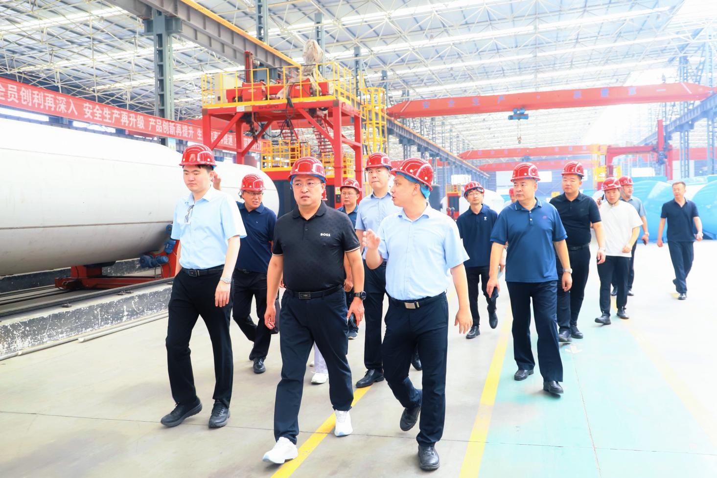 濱州市高端裝備制造產業(yè)鏈專班來三星機械公司考察