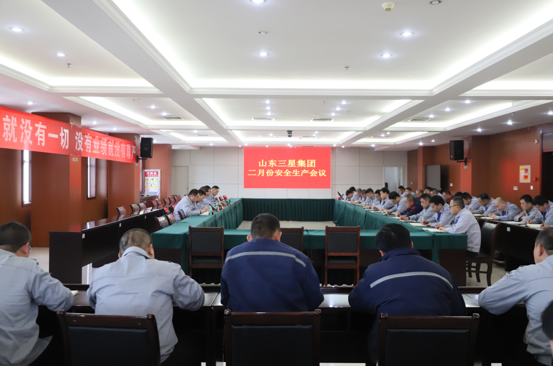 山東三星集團召開安全生產(chǎn)月度會議